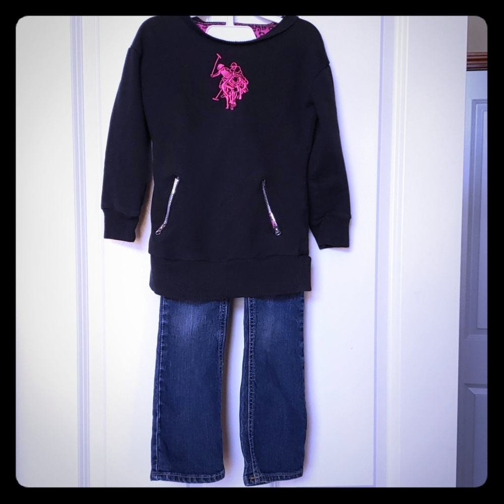Jeans and Top for girl.